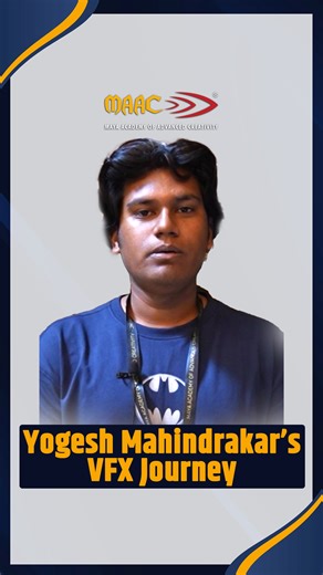 From classrooms to real-world creations, life as a MAAC student is all about learning, creating, and shining! ✨ Hear from Yogesh Mahindrakar about his journey as a MAAC student. 💡 With industry exposure, expert mentors, and hands-on projects, every day is a new step toward your dream career. 🚀 Ready to be part of the creative revolution? Join MAAC today and make your imagination unstoppable! 🎨 #StudentJourney #LifeAtMAAC #MAACCreatives #AnimationEducation #VFXTraining #DesignYourFuture #Creat