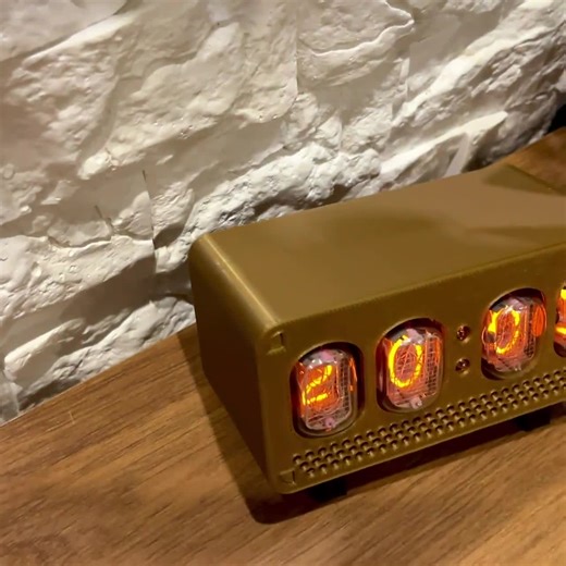 3d-printed Nixie Tube Clock Case: Geek Style IN-12 Board - Etsy