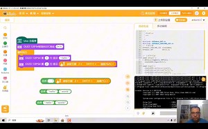 Arduino单片机OLED屏幕温湿度显示Mind 图形化编程教学视频小学生也可以学会哦