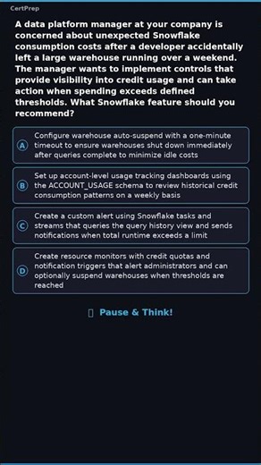 Can You Answer This SnowPro Core Question? #SnowPro