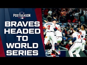 BRAVES WIN THE PENNANT! Atlanta completes the upset, beats the Dodgers to advance to World Series!