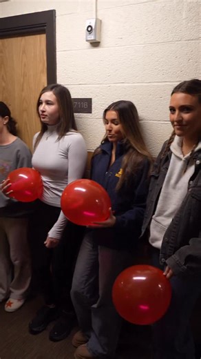 Nate Curtiss on Instagram: "Pop the balloon at college #viral #rizz #college"