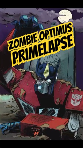 #transformers #zombie #optimusprime #drawing #timelapse