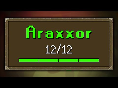 COMPLETING ARAXXOR COMBAT ACHIEVEMENTS