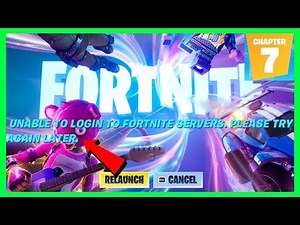 How to FIX Fortnite Unable to Login to Fortnite Servers (2025)