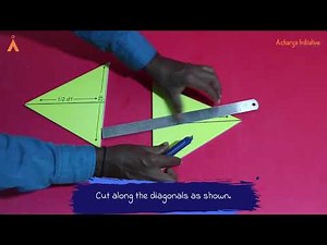 Area of Rhombus – Fun Math Experiment for Kids | Make Your Own Lab | Agastya Foundation