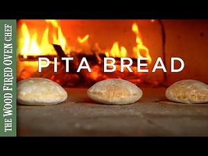 Pita Bread made in the Wood Fired Oven