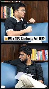 🤯 95% Students FAIL Because of THIS #jee #iit