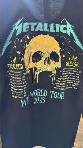 Metallica M72 Toronto Tour 2025: Official Online Shop Merchandise Collection #M72Toronto #Metallica