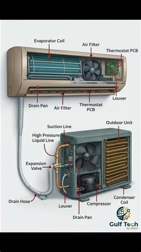 A split-system AC, decoded! Understanding how these components work