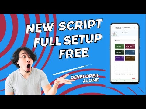 MicroJob Website Script setup full video for free . Make website within minutes
