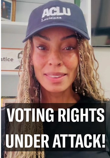 TOMORROW October 15, Louisiana v. Callais goes in front of the Supreme Court. Section 2 of the Voting Rights Act is what remains to protect minority community representation. But the SCOTUS could gut Section 2 through this case. We all need to be aware of what’s happening. This is a pivotal moment in history that we must be prepared to fight for. #scotus #louisiana #votingrights #aclu @Black Voters Matter Fund