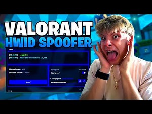 Best HWID Spoofer for Valorant 2025 | Working Full Tutorial! (Safe)