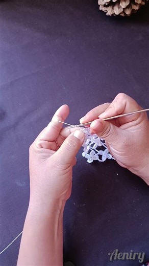 puntada de flores #tejedoras #crochet #tutorial