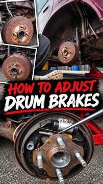 How To Adjust Drum Brakes #automobile #scionxb #toyota #mechanic #diy