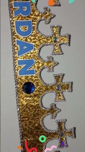 #diy name crown 🤴👑👑