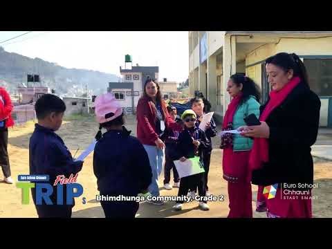 Trip to Bhimdhunga Community, Grade 2