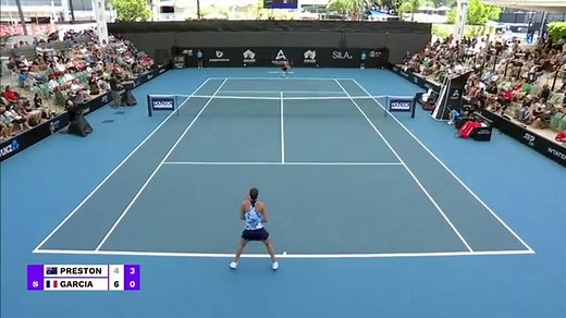 Taylah Preston vs Caroline Garcia - Highlights | WTA Adelaide International 1 2024