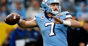 UNC QB Sam Howell earns comparison to Baker Mayfield