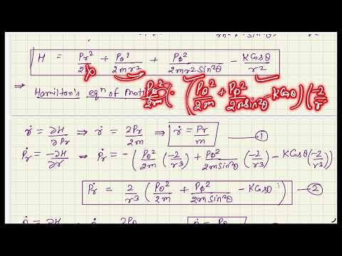 Mechanics - PYQ - UPSC CSE 2025 - Hamiltonian Function -UPSC Mathematics Optional #upscmathsoptional