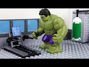 Lego Hulk Gym Fail