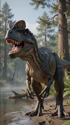 🦖 Dilophosaurus — The Prehistoric Dinosaur With Twin Head Crests!