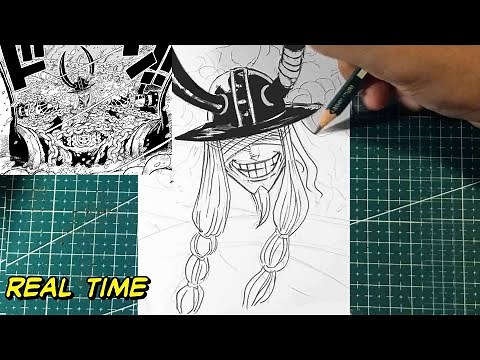 How To Draw LOKI from ONE PIECE Step By Step
