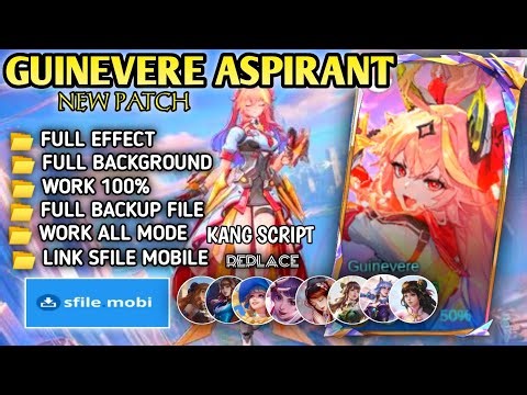 UPDATE Script Skin Guinevere Aspirants - Daybreak Halo No Password | Full Effect | Patch Terbaru