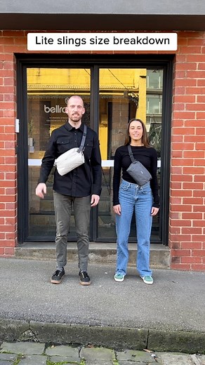 Bellroy on Instagram: "Want to carry Lite but not sure which one’s right? 🤔 Let Georgia and Dave demonstrate the differences."