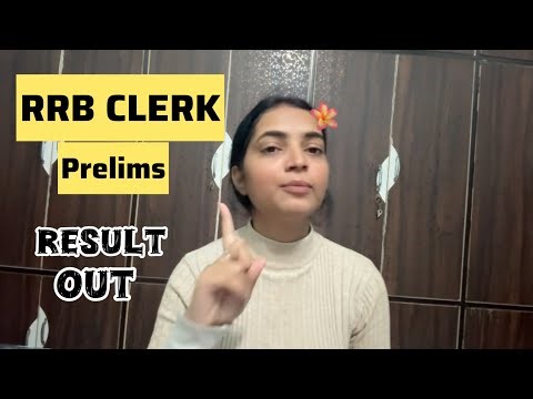 RRB Clerk Prelims Result out✅ | My GA Strategy |