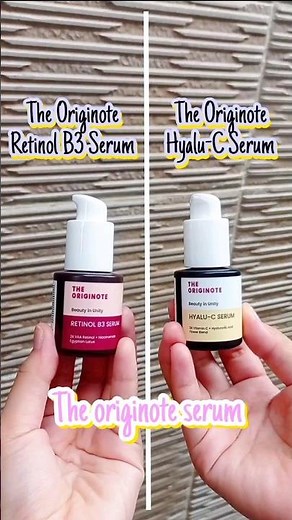 Manfaat The Originote Retinol B3 Serum & Hyalu-C Serum