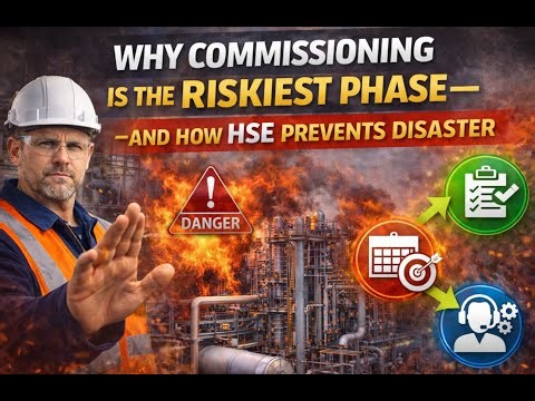 Why Commissioning Is the Riskiest Phase? - HSE Commissioning Manager Role Explained