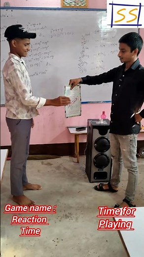 reaction time / playing for time #biology #reaction #experiment #science