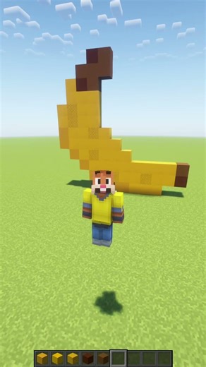 NOTE SUR 10 DE MA BANANE ? #minecraft #minecraftshorts #minecraftchallenge #minecraftmemes