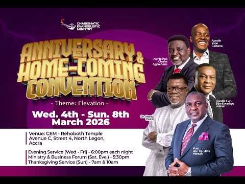 Day 1 - Special Convention in Accra 🇬🇭 | Apostle Yvan CASTANOU