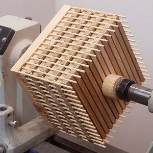 1.4M views · 10K reactions | Woodturning - Stack of Strips | Wood Workshop | Facebook