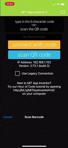 MIT App Inventor für iPhone