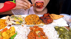 6.2K views · 142 reactions | ASMR:Delicious*Indian food* eating...