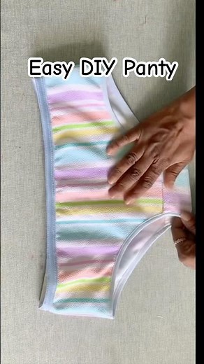 Sew Fitted Underwear in JUST 8 Minutes! | Easy DIY Sewing Tutorial for Beginners