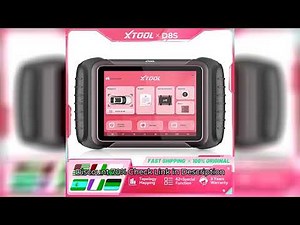 XTOOL D8S Car Diagnostic Tool ECU Coding OBD2 Scanner Topology Map Automotive Tool Key Programming w