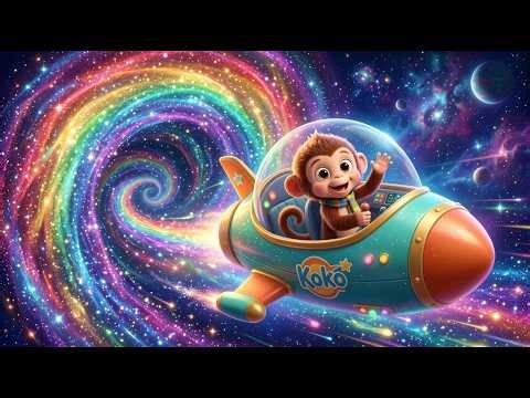 Koko Monkeysolar system song | Fun Solar System Song for Kids 🌎🪐🚀