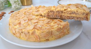 560K views · 8.2K reactions | Swedish Almond Cake that melts in your mouth | Savor Easy | Facebook