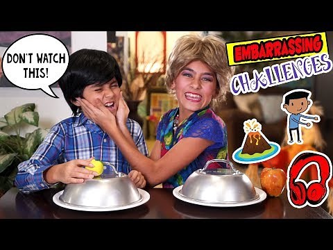 Embarrassing Challenges Skits - Miss Mom Vlogs - Sketch Comedy // GEM Sisters