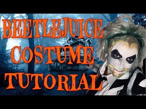 Beetlejuice DIY costume and Make-up Tutorial. This is Cal O'Ween!