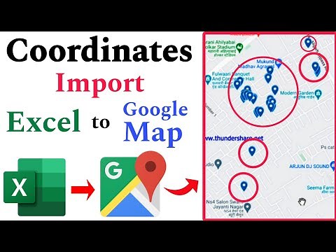 How to Import Excel Data with Latitude & Longitude into Google Maps | Easy Step-by-Step Guide |