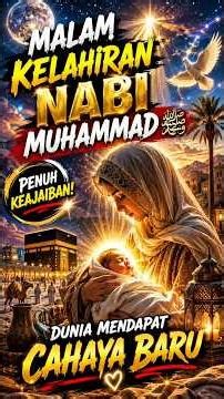 "Tidak Ada Malam Seperti Ini… Kisah Kelahiran Nabi Muhammad ﷺ yang Menggetarkan Hati"
