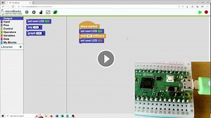 Programujeme Raspberry Pi Pico v online prostredí