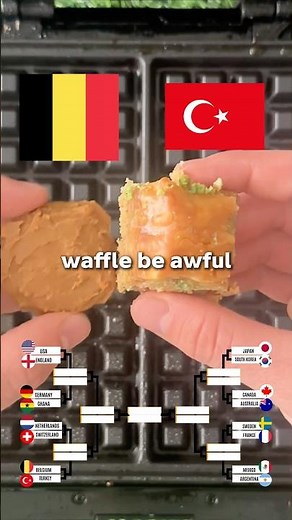 Waffle World Cup: Biscoff spread vs Baklava (Belgium vs Turkey) round 1 day 6