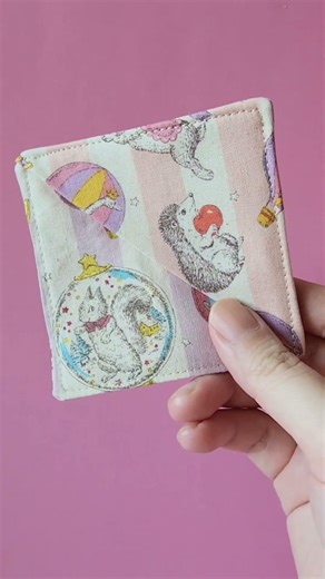 Sew with me: I made my cute fabric corner bookmark #sewingproject