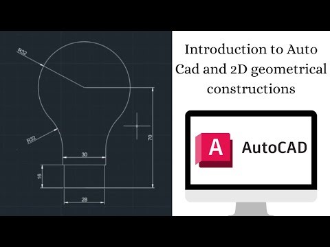 Introduction to AutoCad and 2D Geometrical Constructions